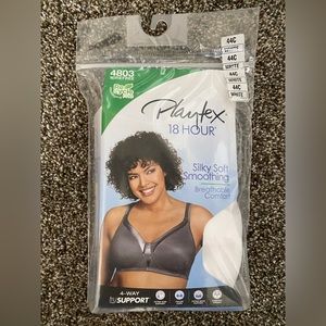 NWT Playtex Women's 18 Hour Silky Soft Smoothing Wireless Bra